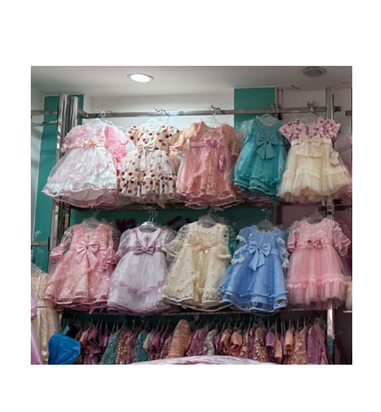 new fashion baby girl princess flocks flower girl dress